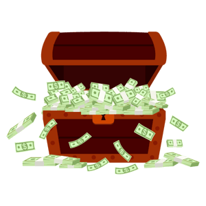 money-treasure-chest