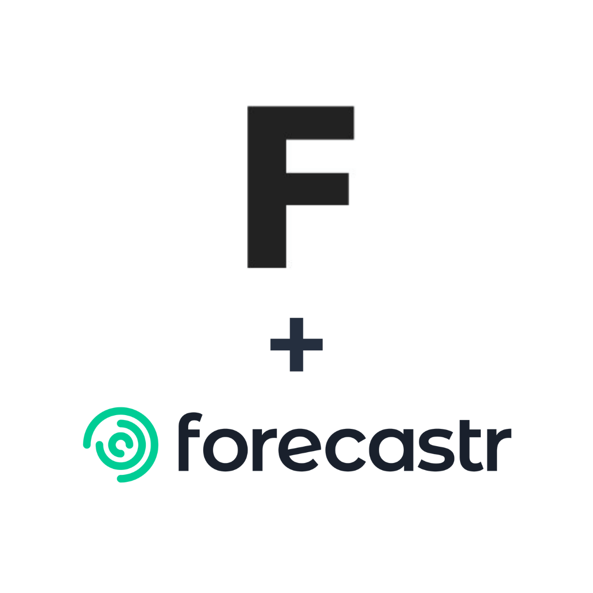 Partnership logos: Forecastr + Foresight