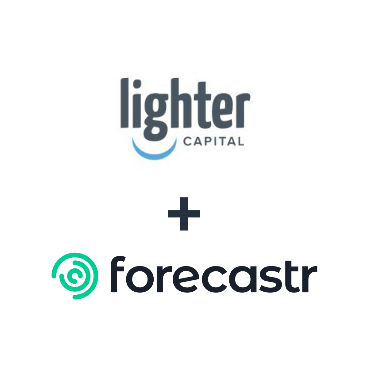 Partnership logos: Forecastr + Lighter Capital